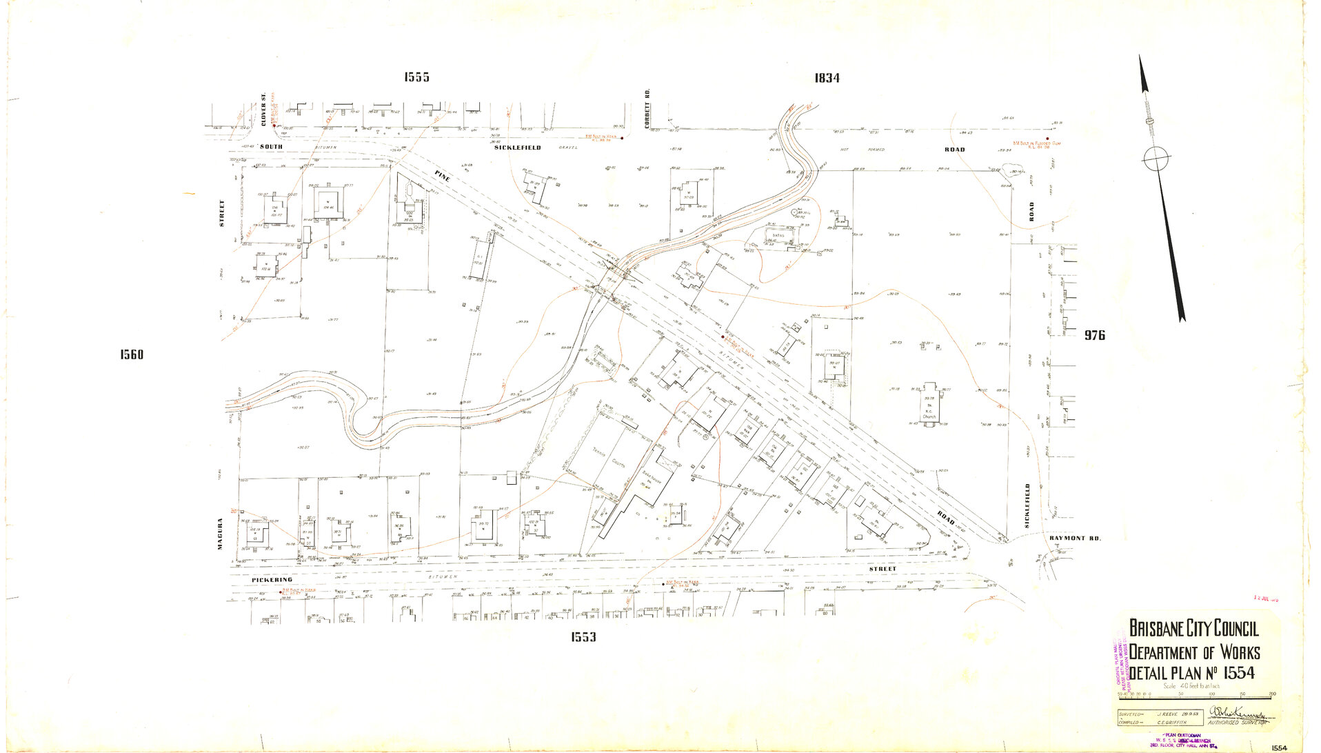 Detail Plan 1554