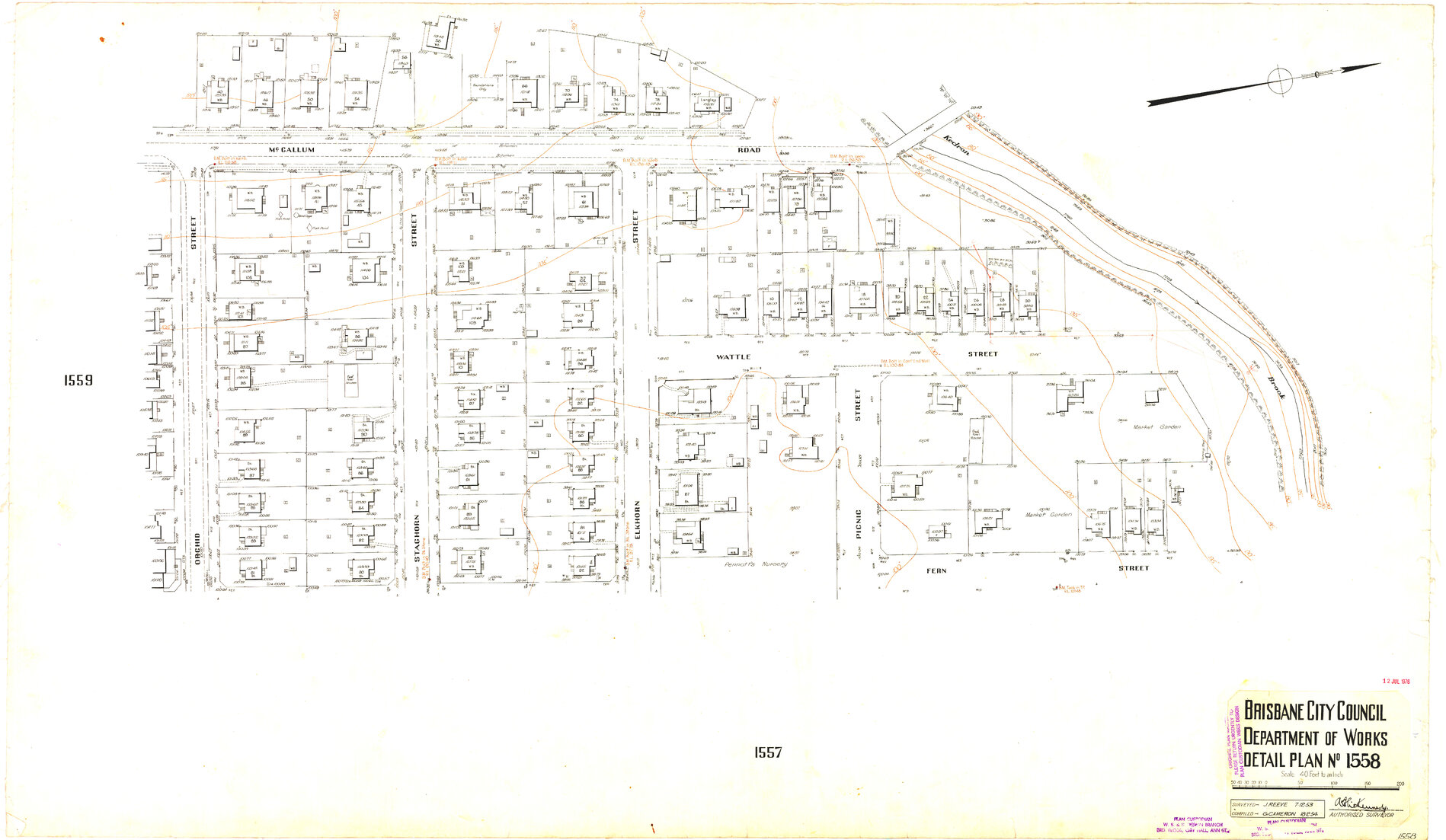 Detail Plan 1558