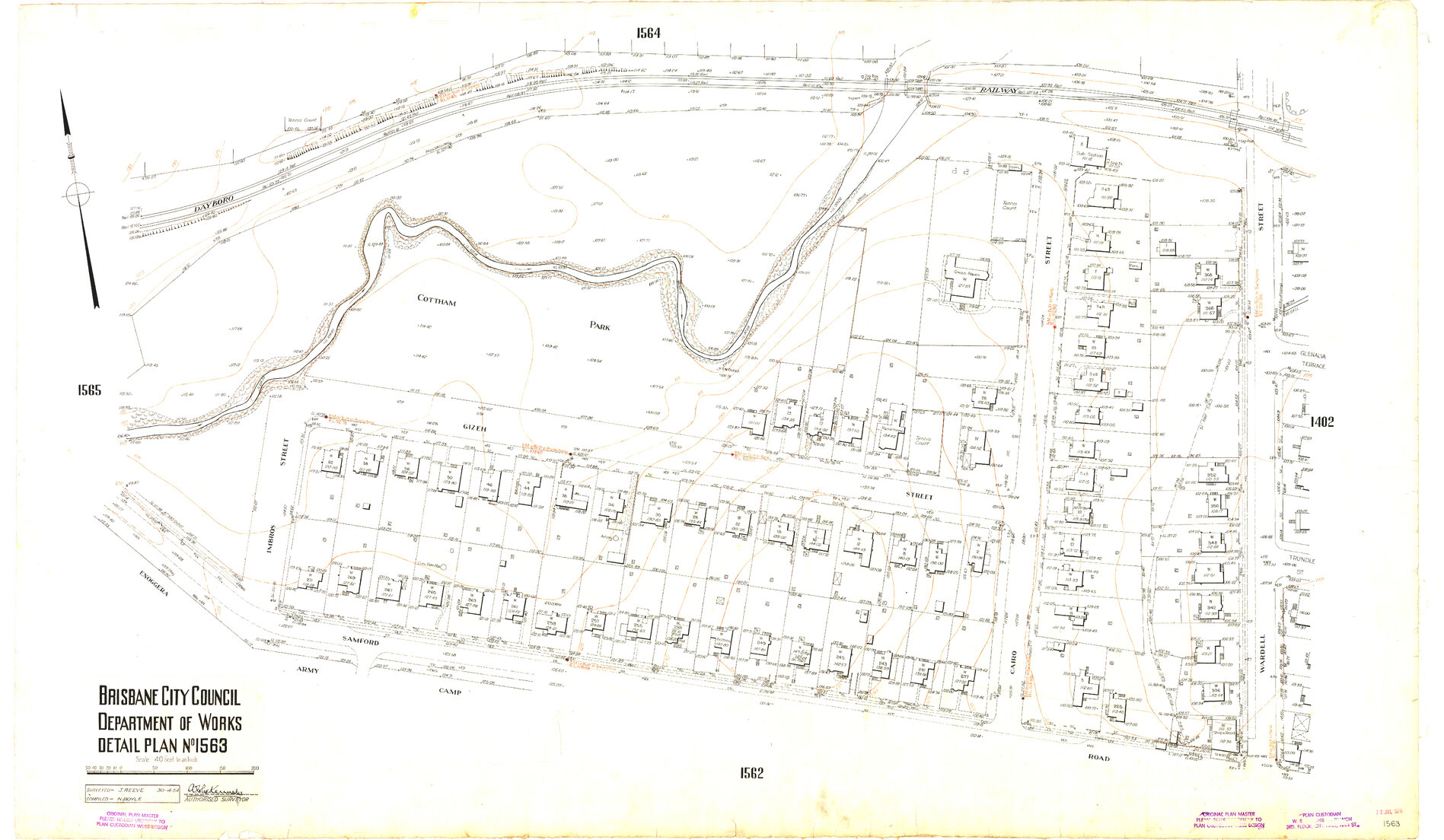 Detail Plan 1563