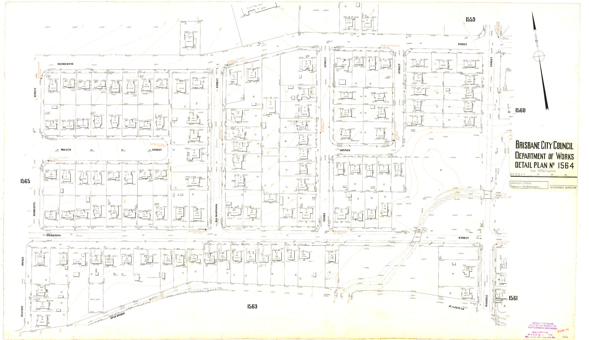Detail Plan 1564