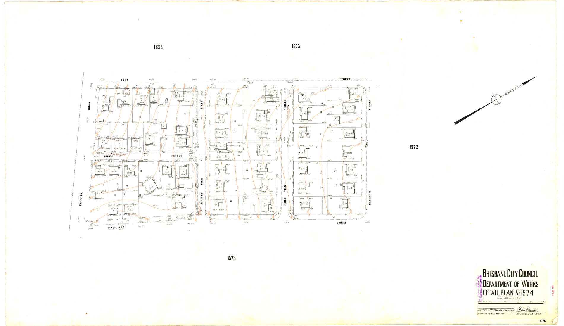 Detail Plan 1574