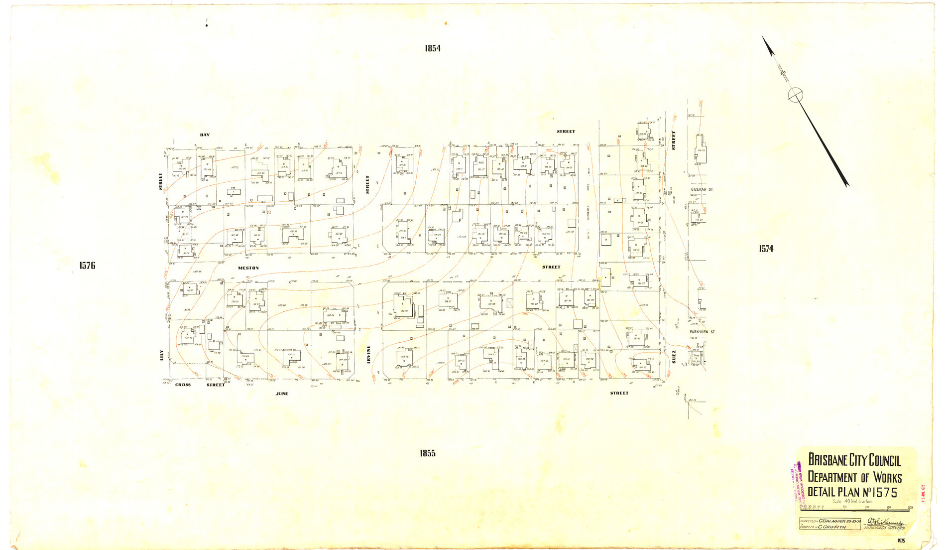 Detail Plan 1575