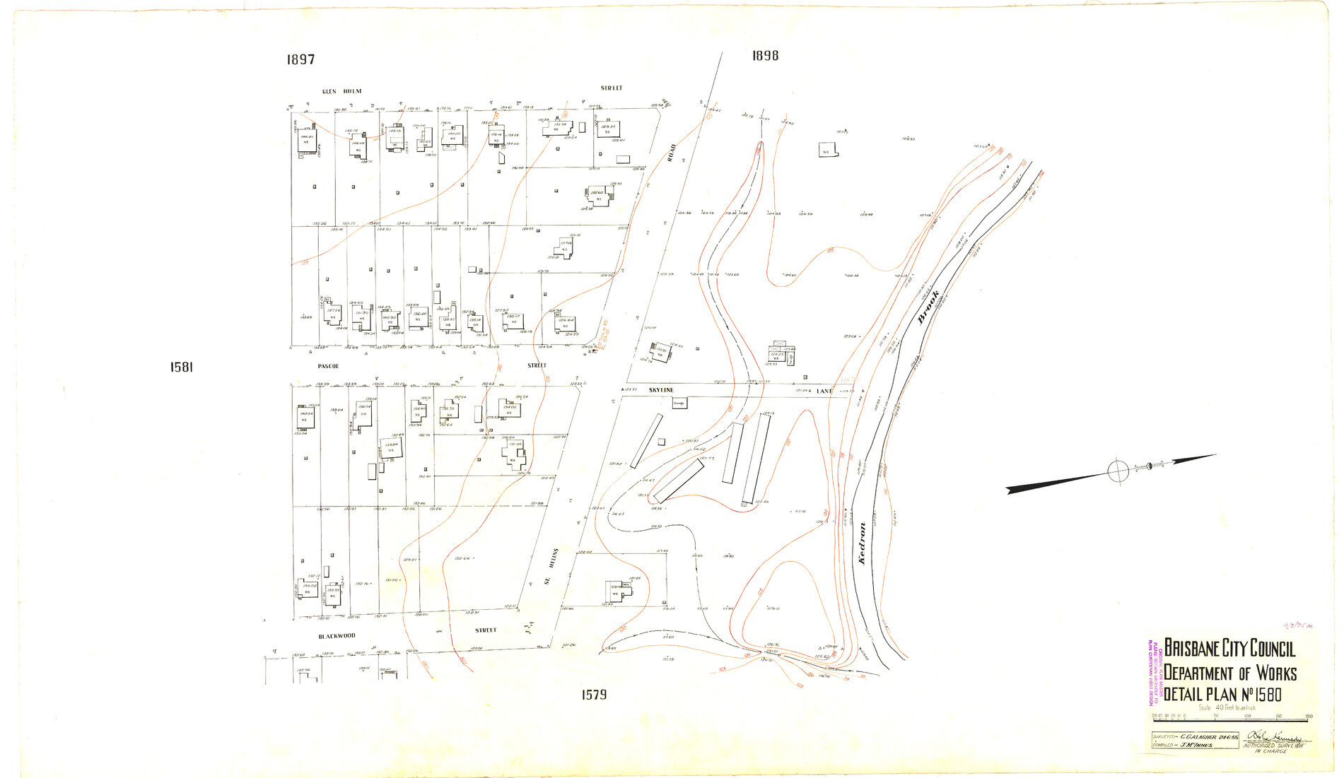 Detail Plan 1580