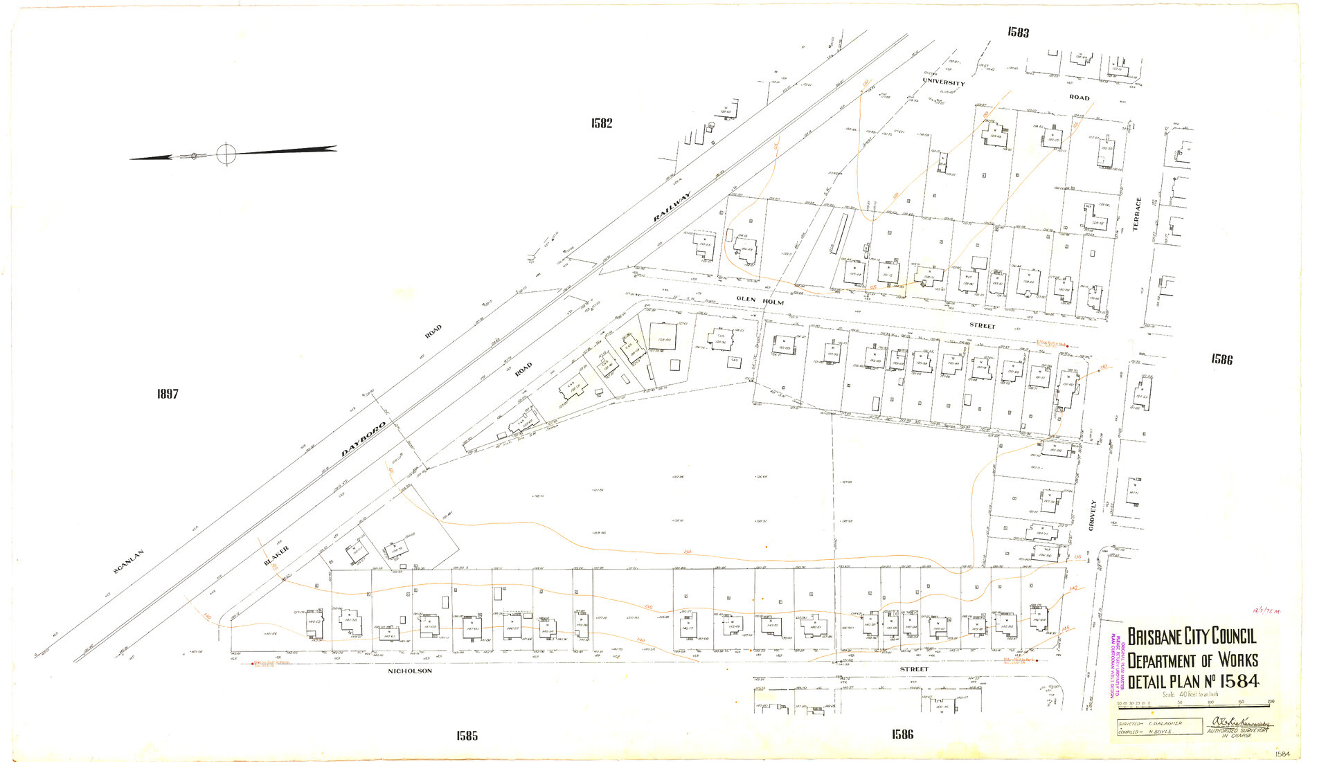 Detail Plan 1584