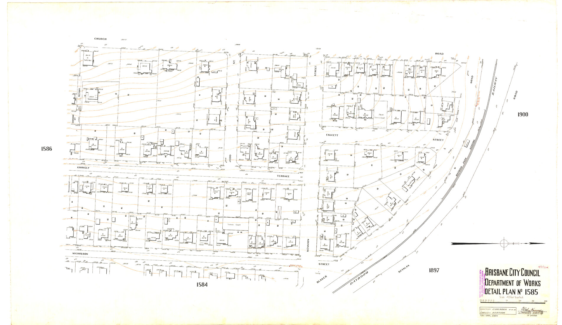Detail Plan 1585
