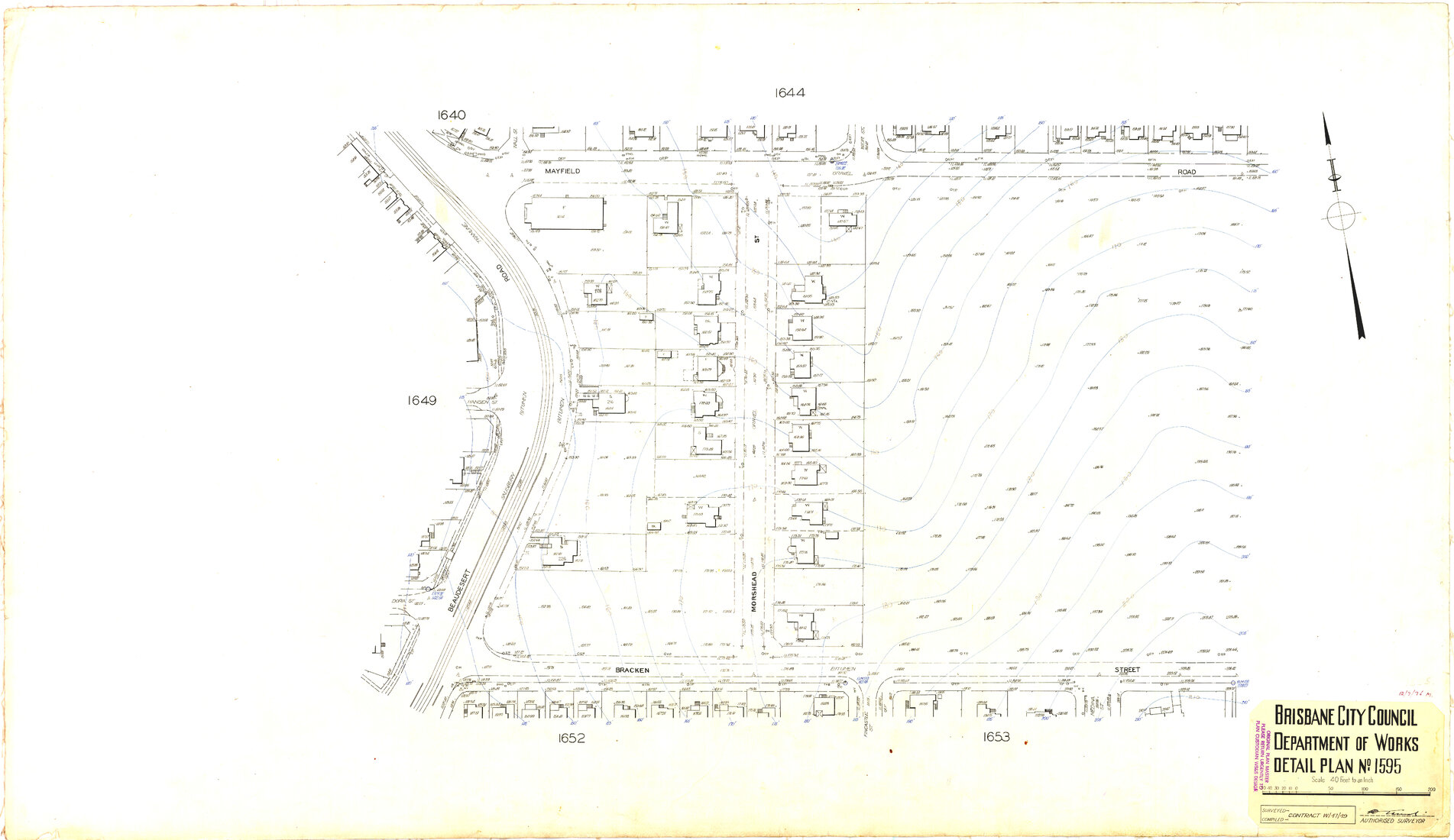 Detail Plan 1595