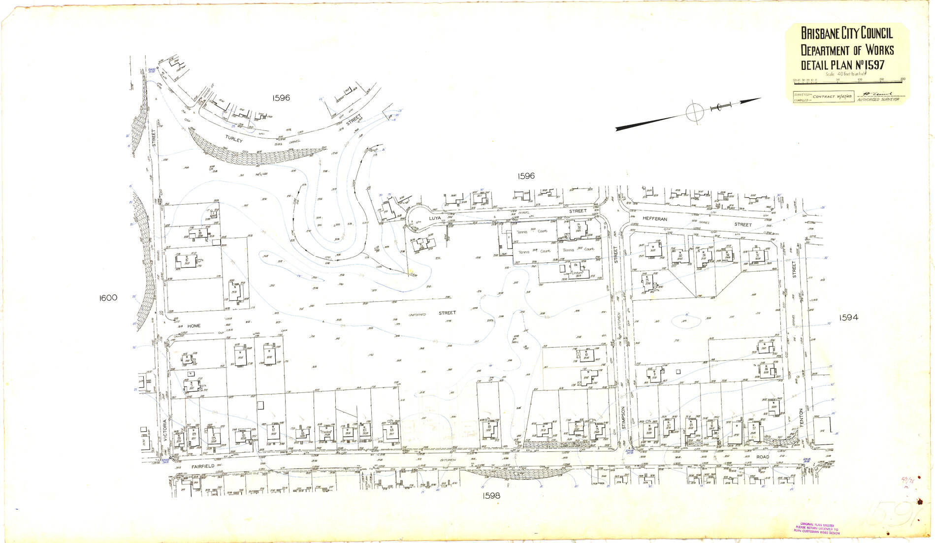 Detail Plan 1597