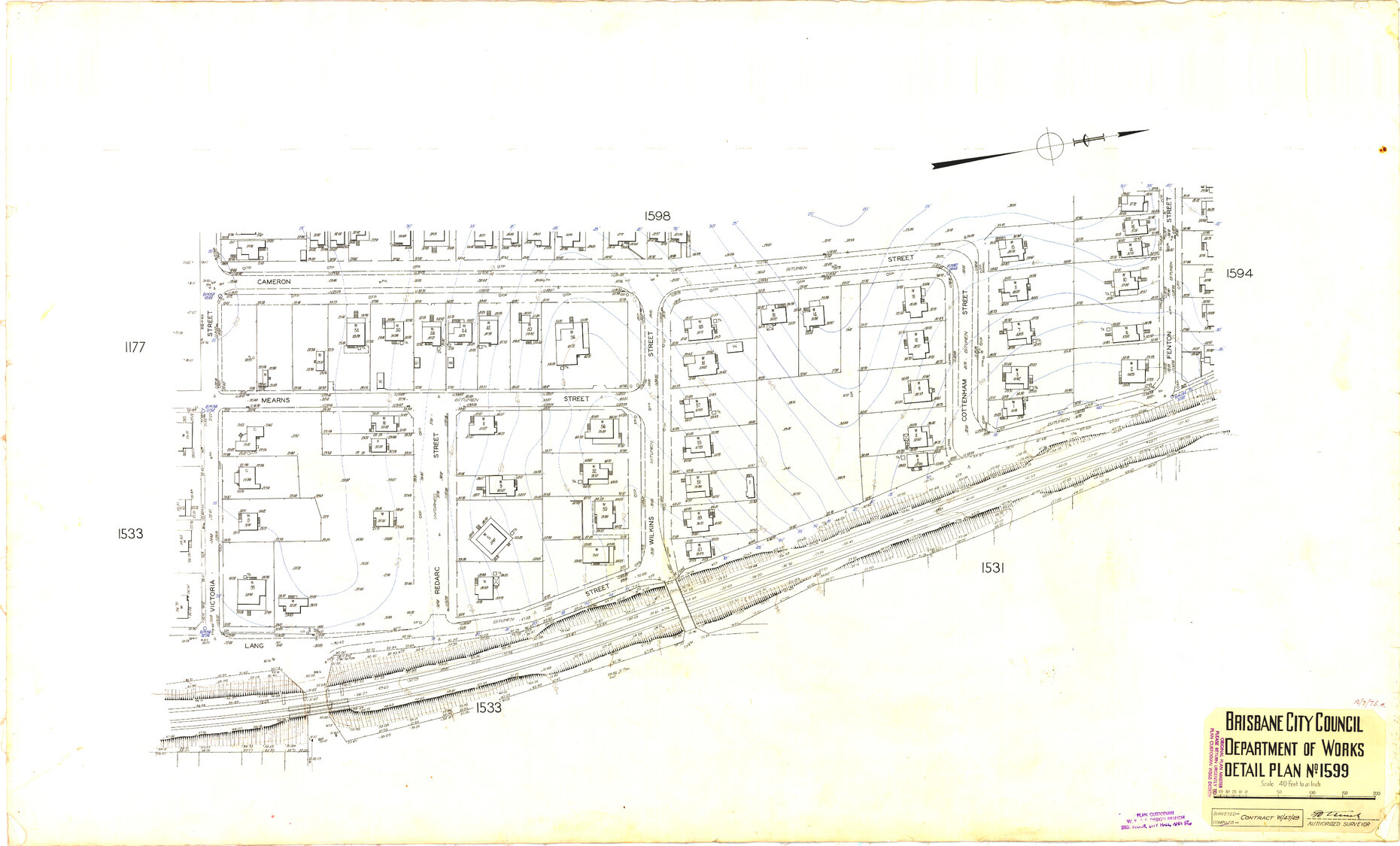 Detail Plan 1599