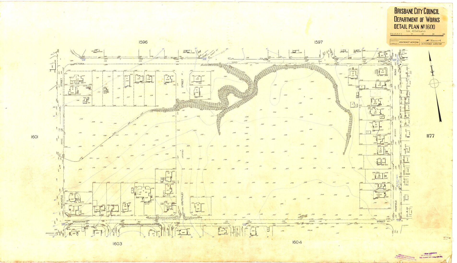 Detail Plan 1600