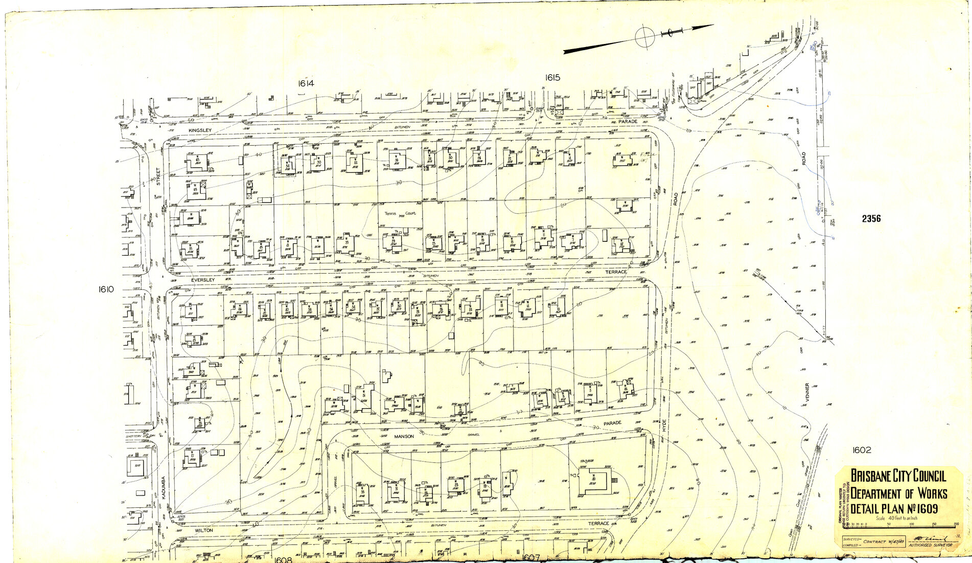 Detail Plan 1609