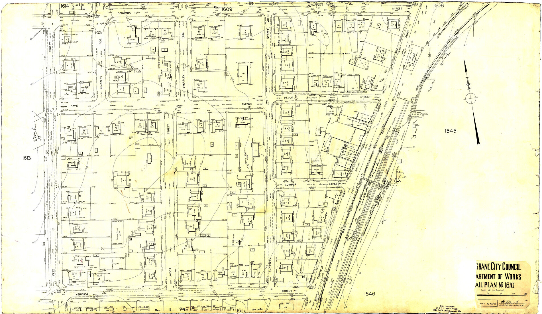 Detail Plan 1610