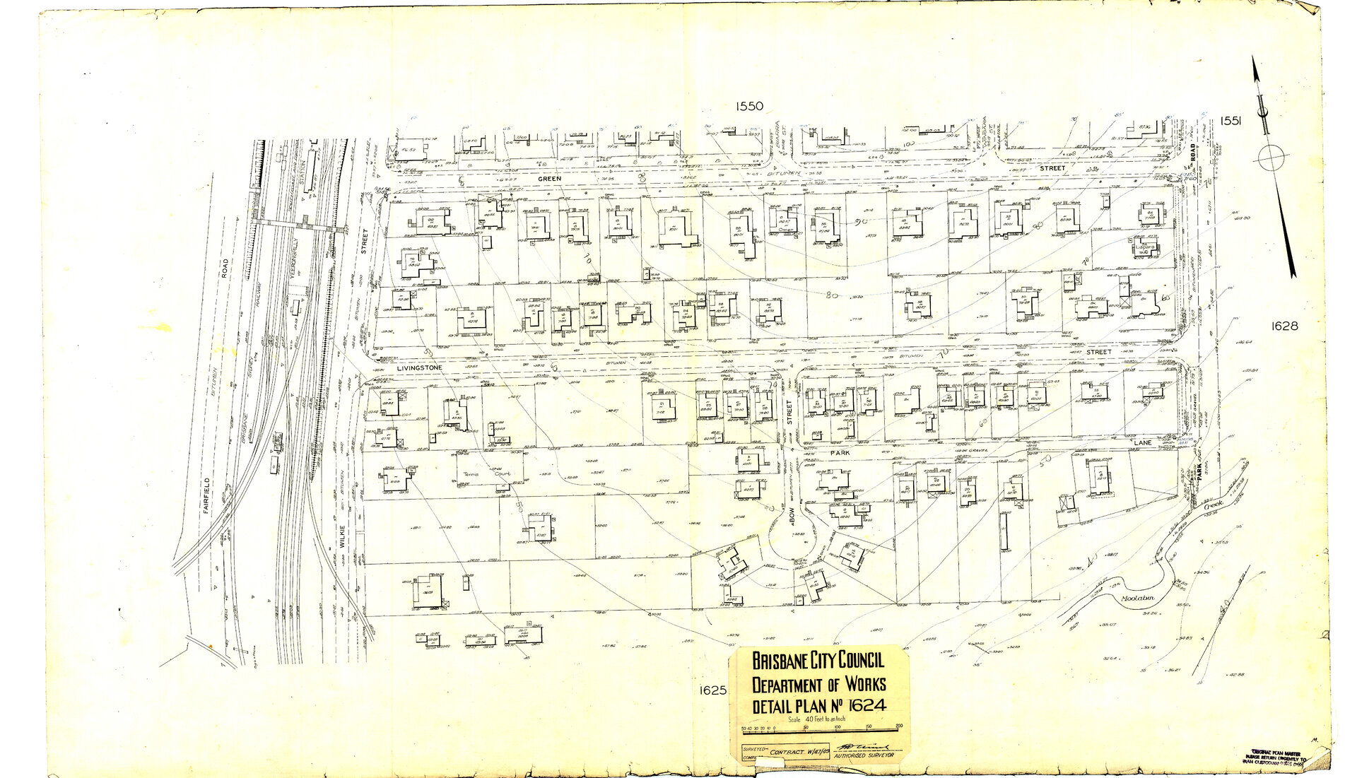 Detail Plan 1624