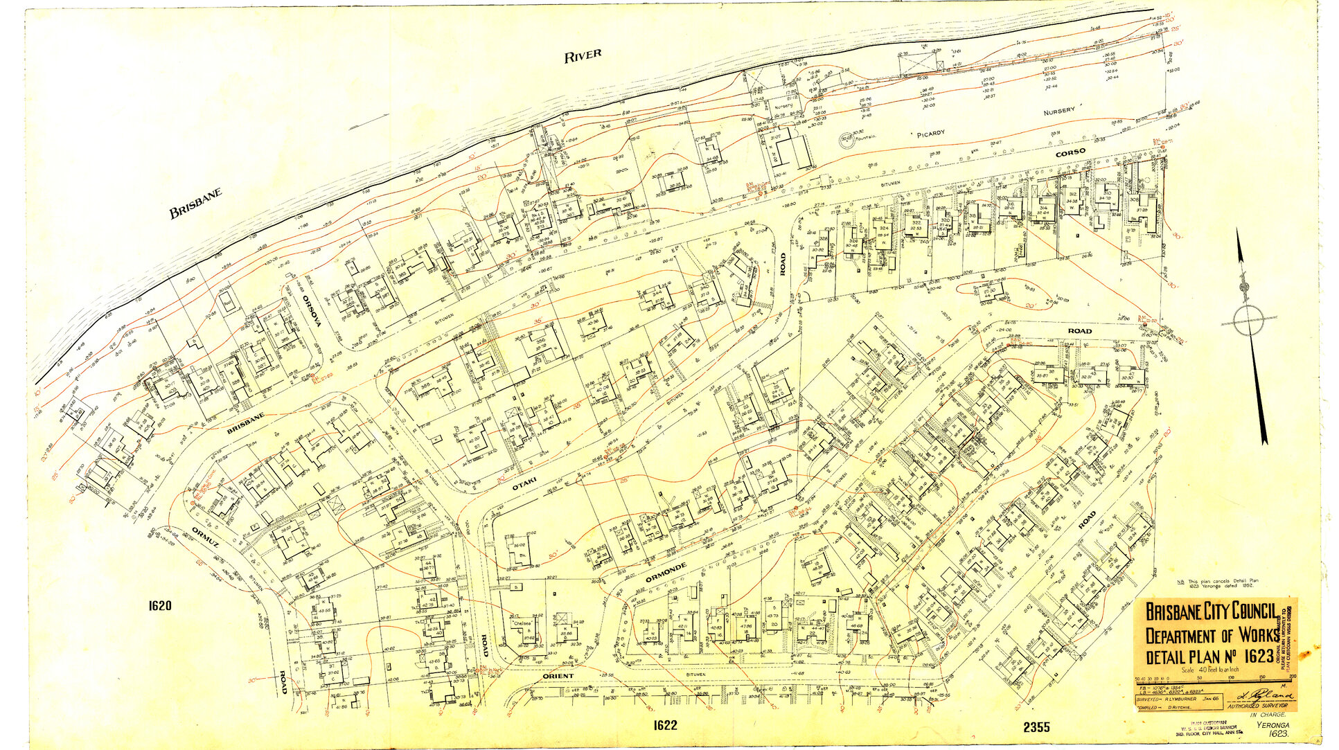 Detail Plan 1623