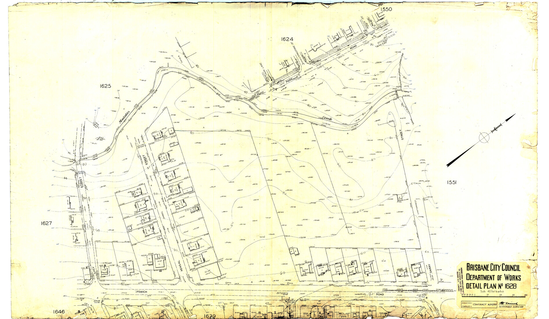 Detail Plan 1628