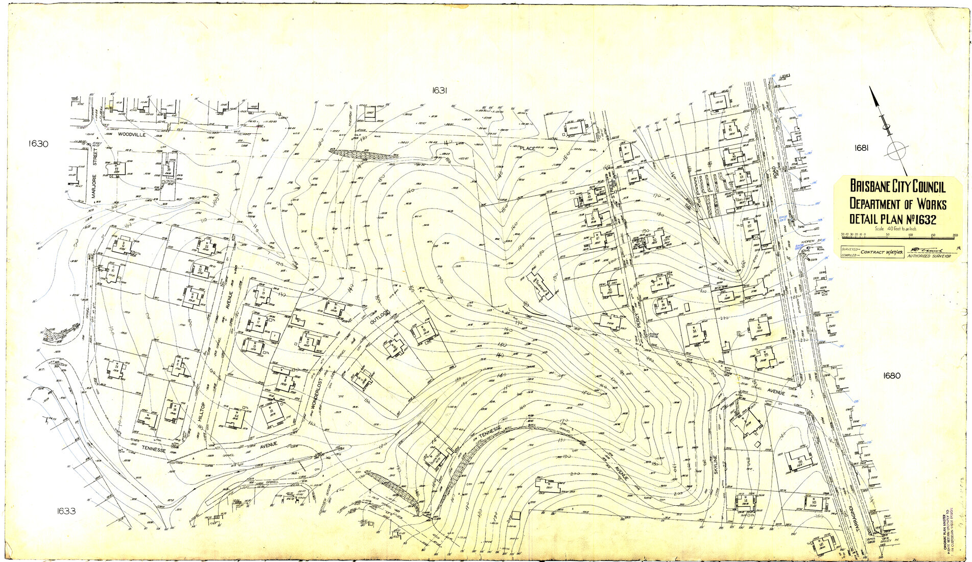 Detail Plan 1632