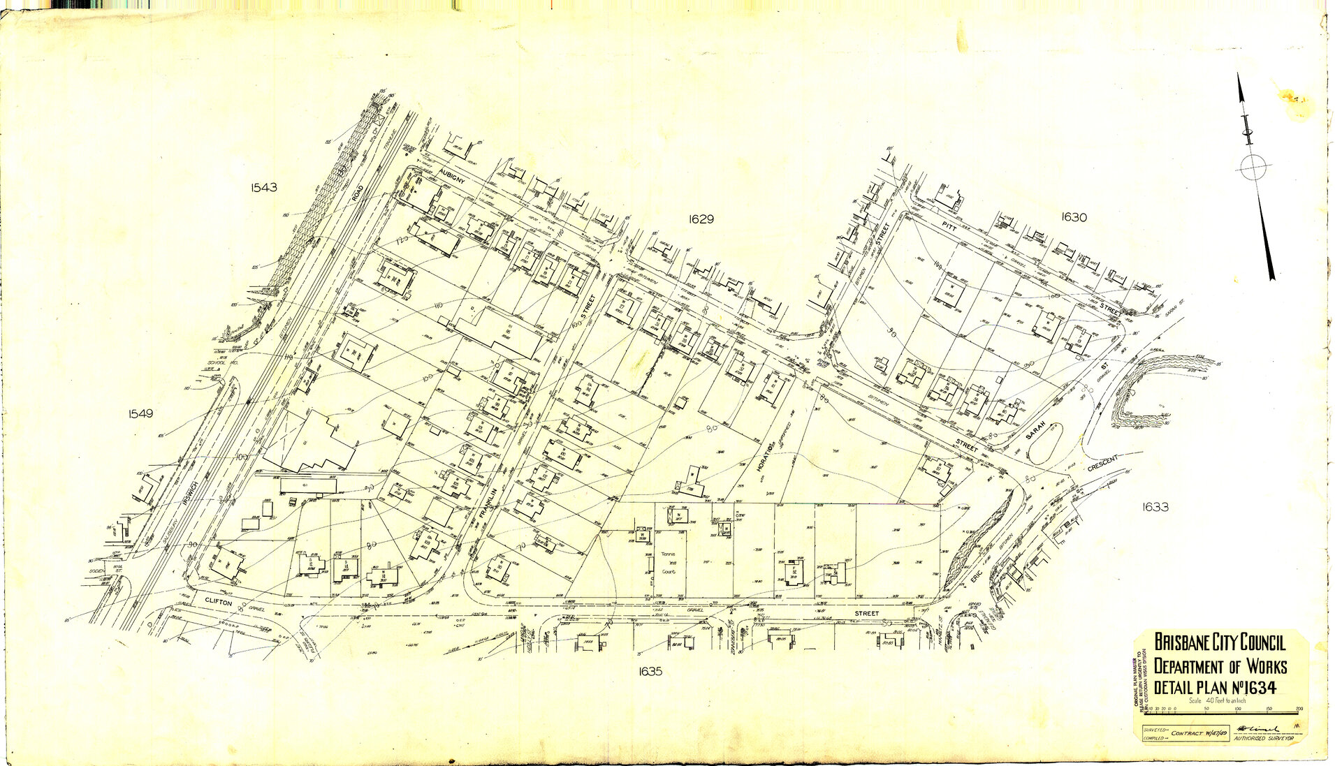 Detail Plan 1634