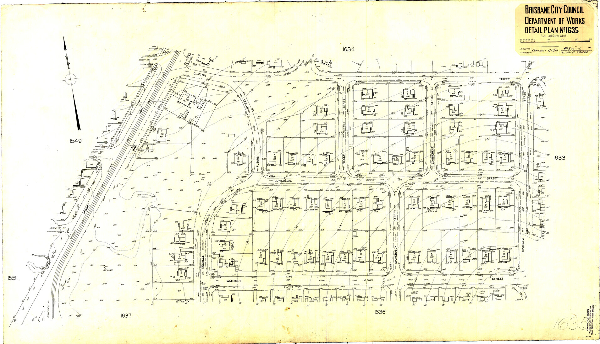 Detail Plan 1635