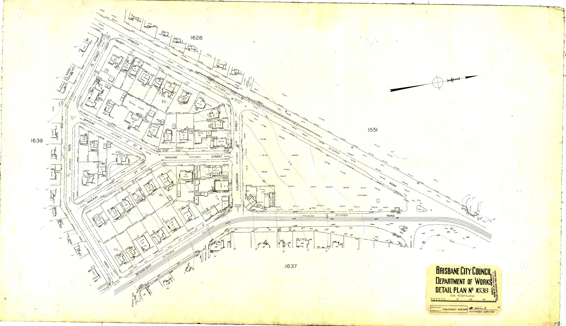 Detail Plan 1638