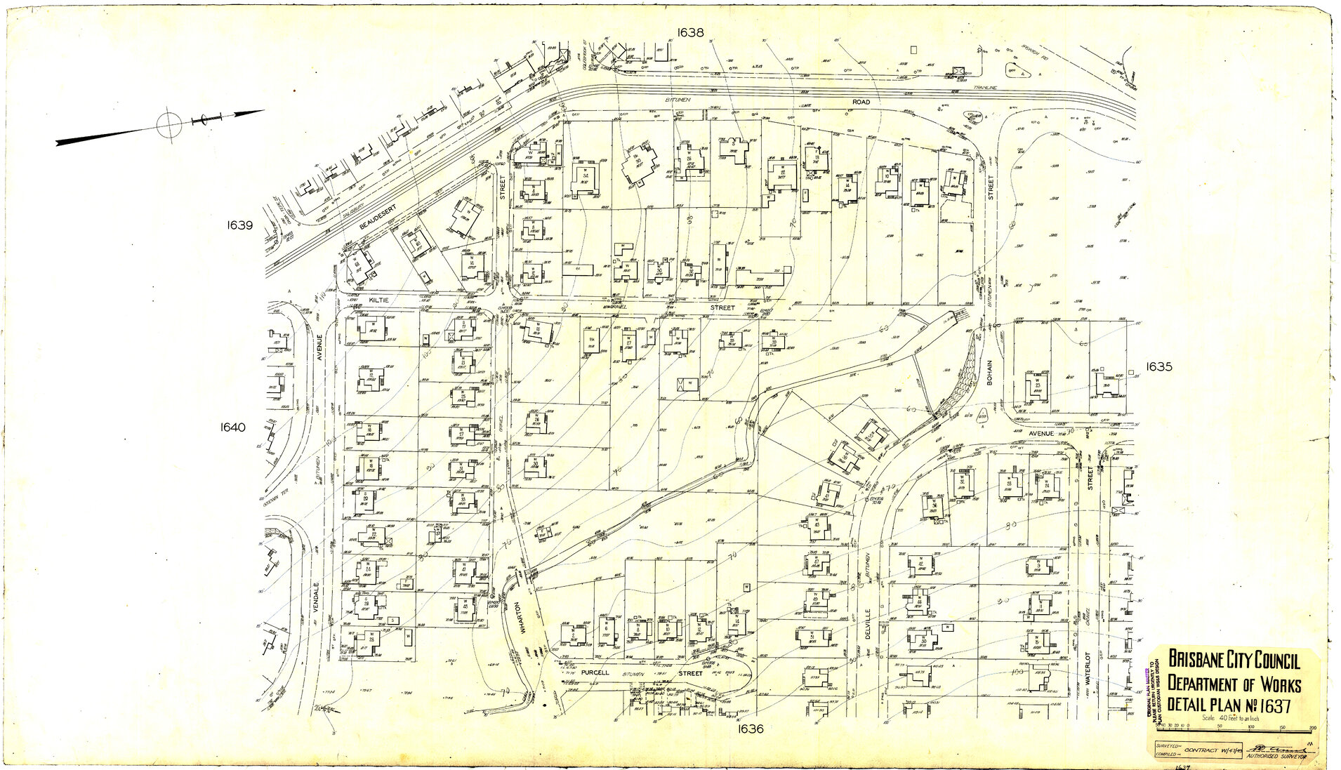 Detail Plan 1637