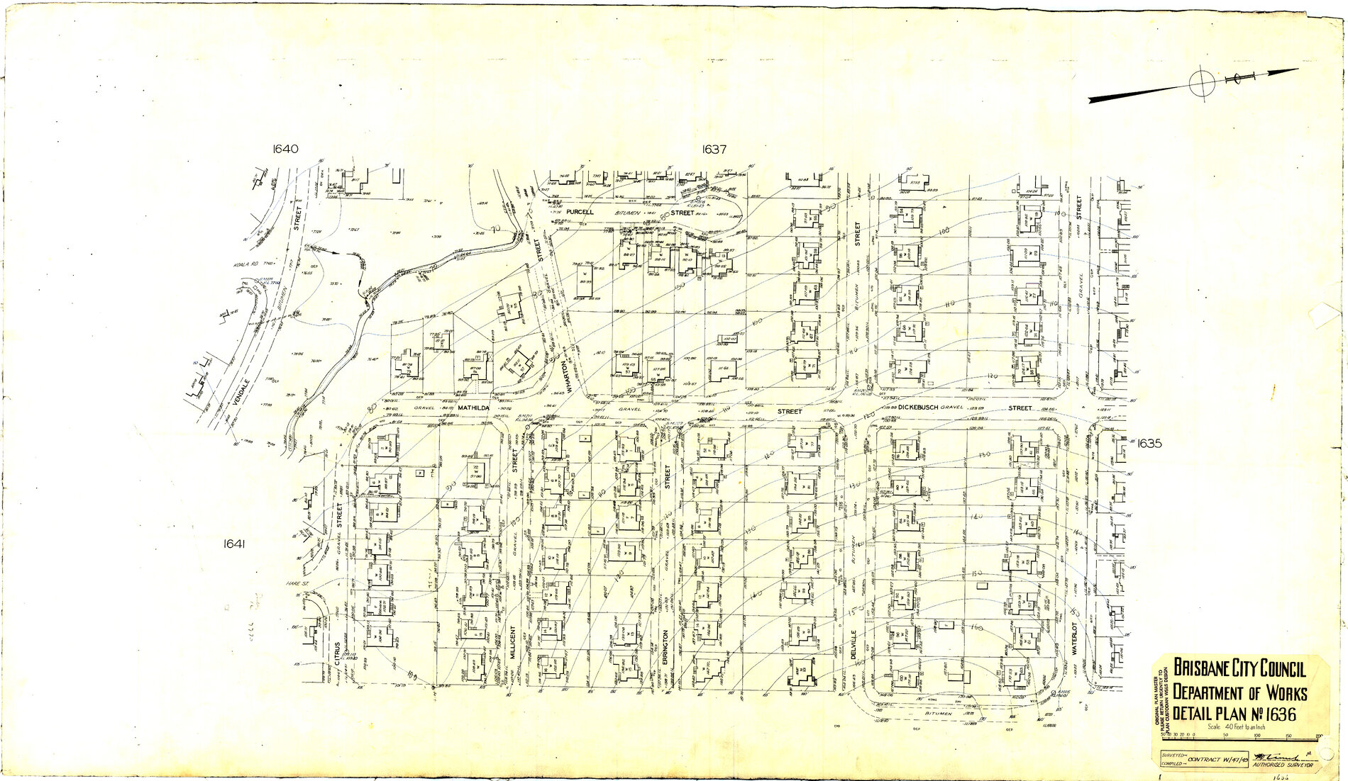 Detail Plan 1636