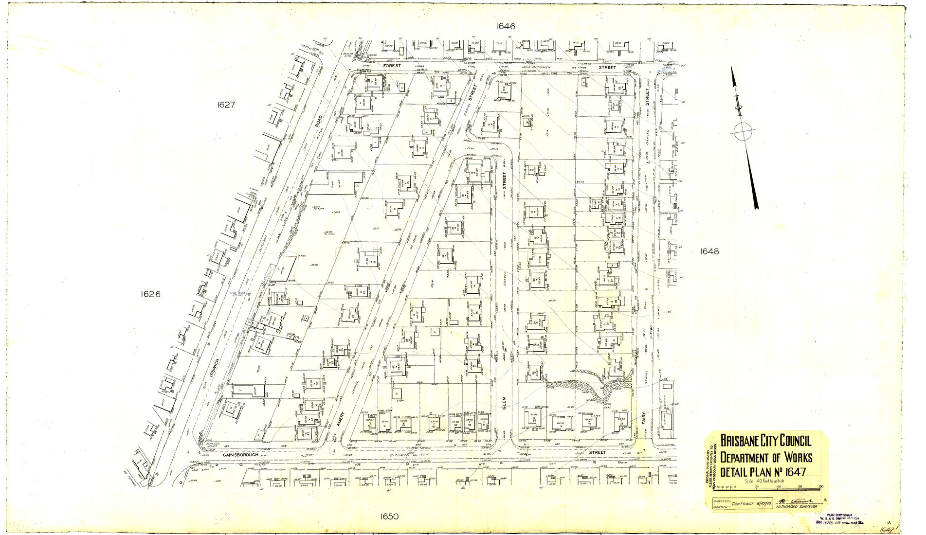 Detail Plan 1647