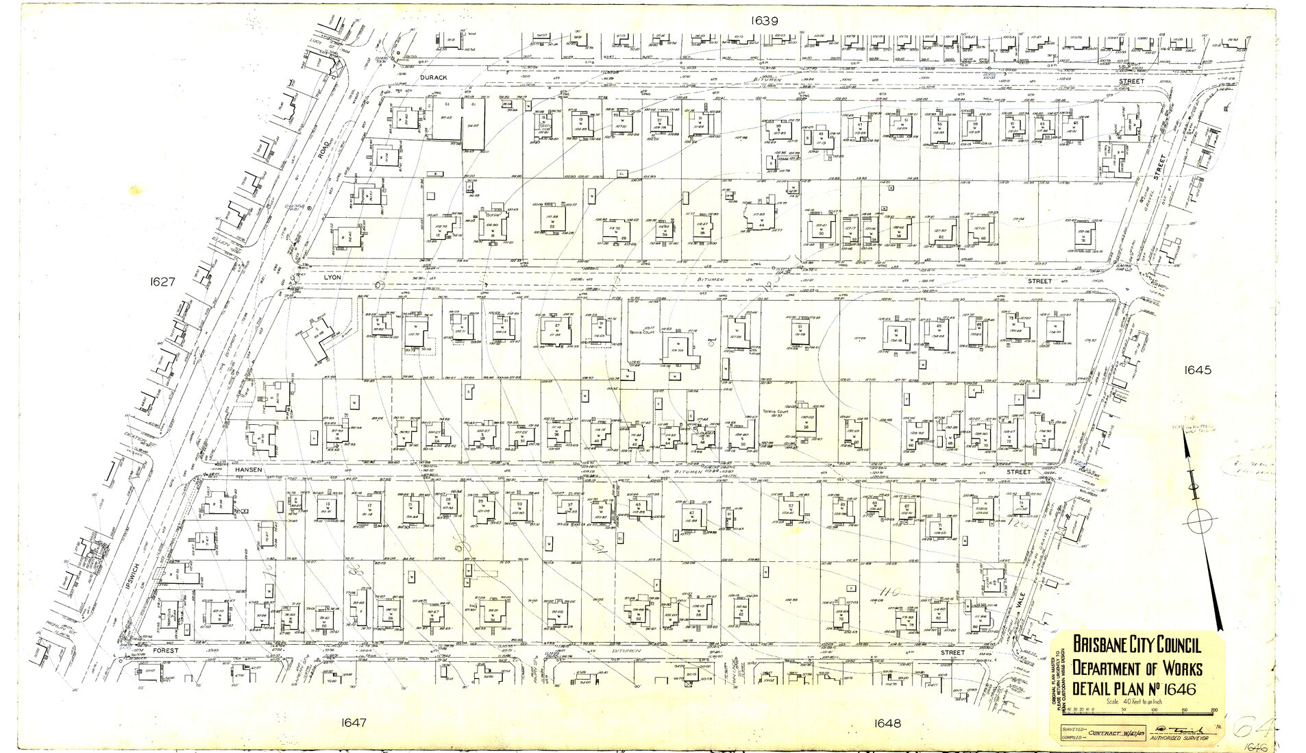 Detail Plan 1646