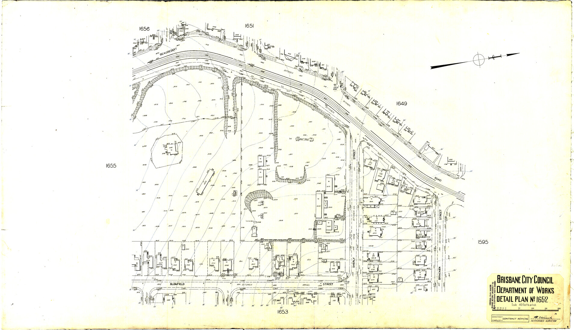 Detail Plan 1652