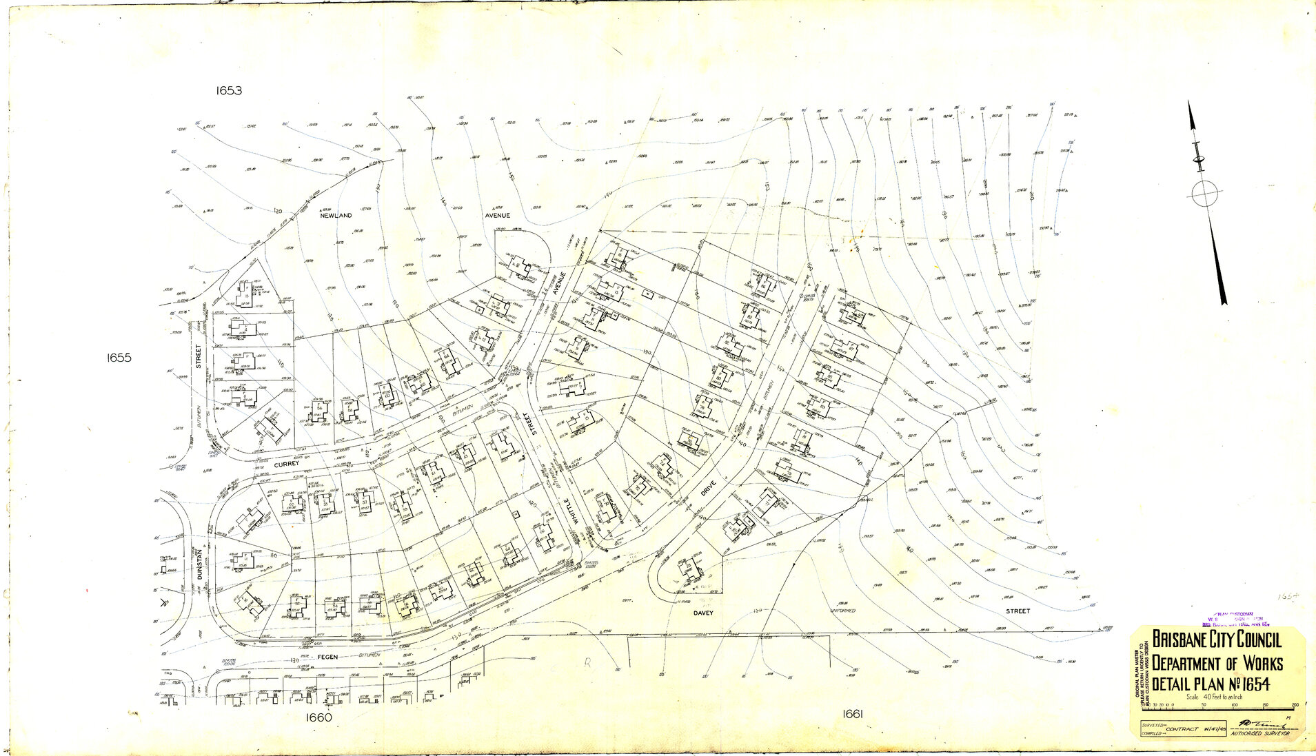 Detail Plan 1654