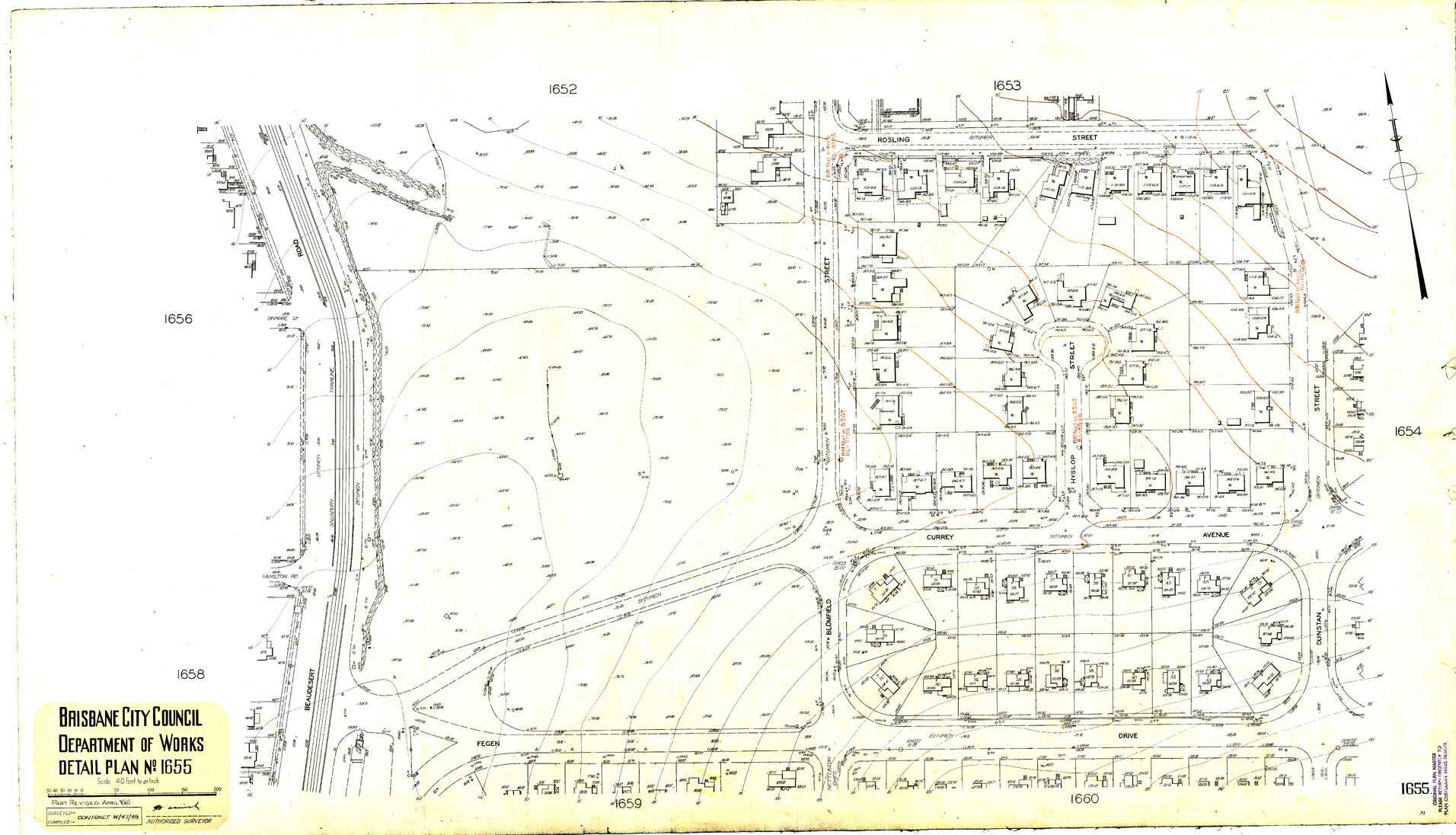 Detail Plan 1655
