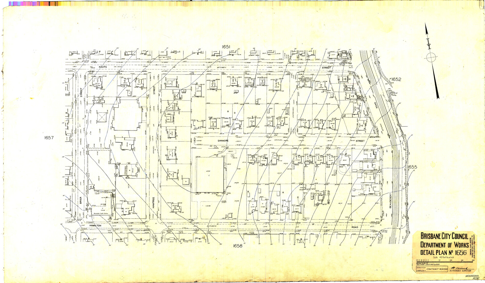 Detail Plan 1656