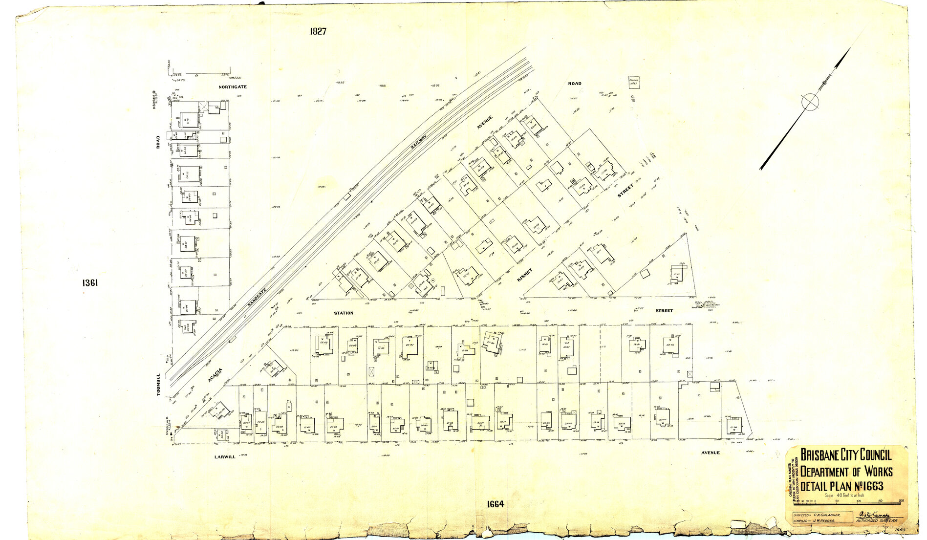 Detail Plan 1663