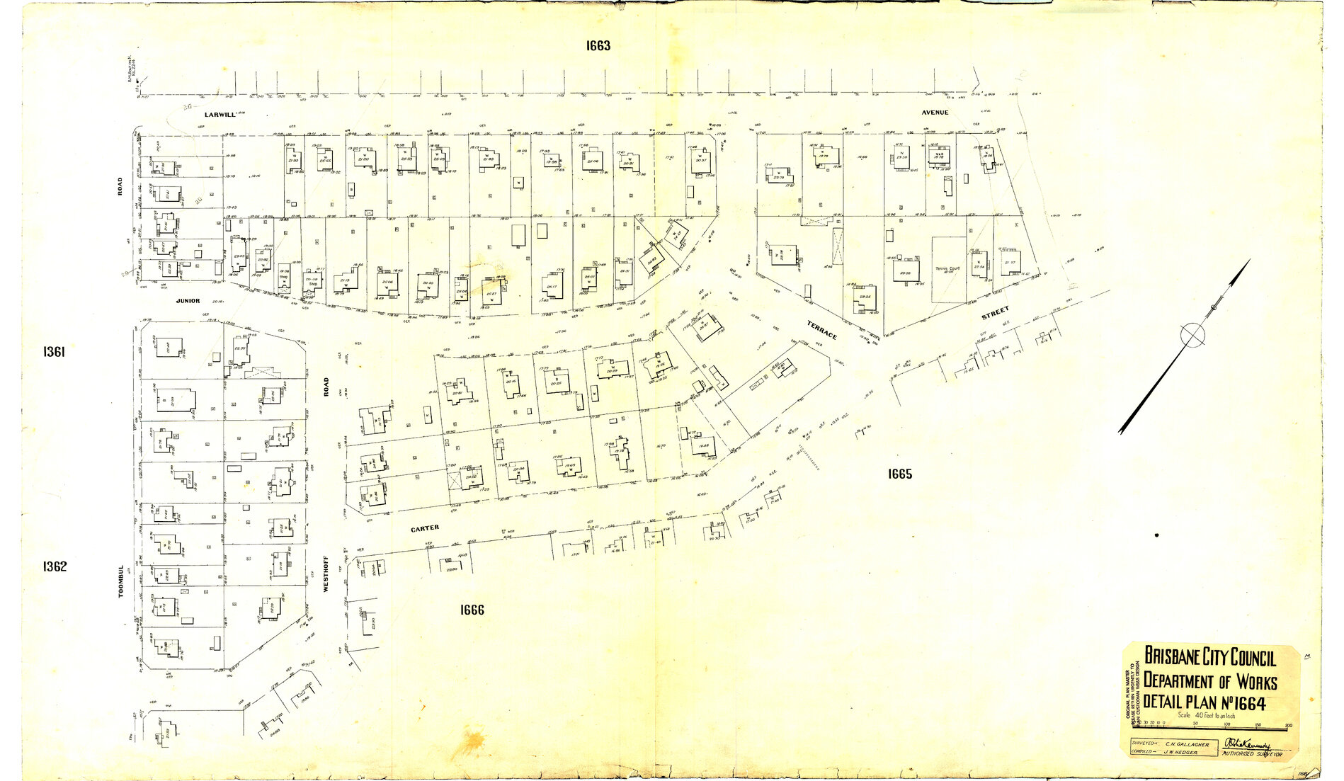 Detail Plan 1664
