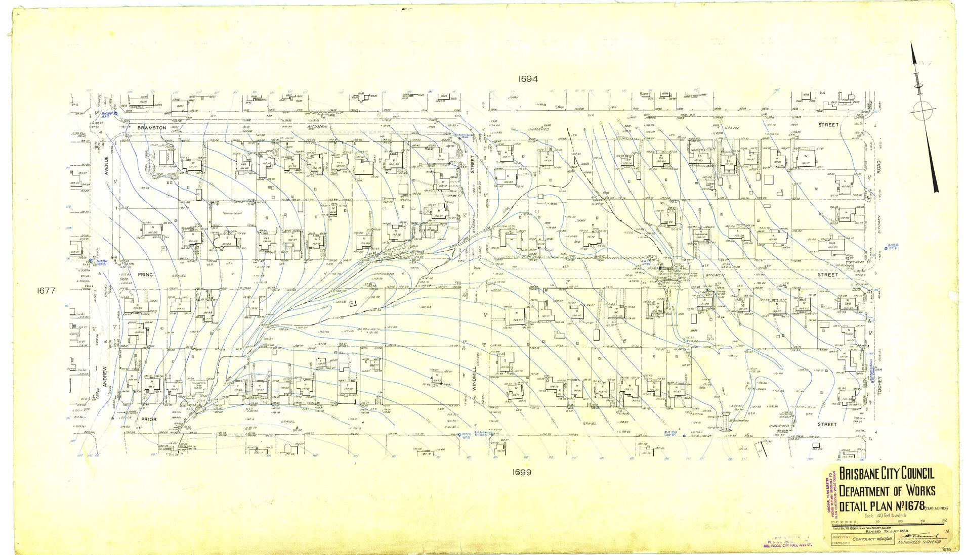 Detail Plan 1678
