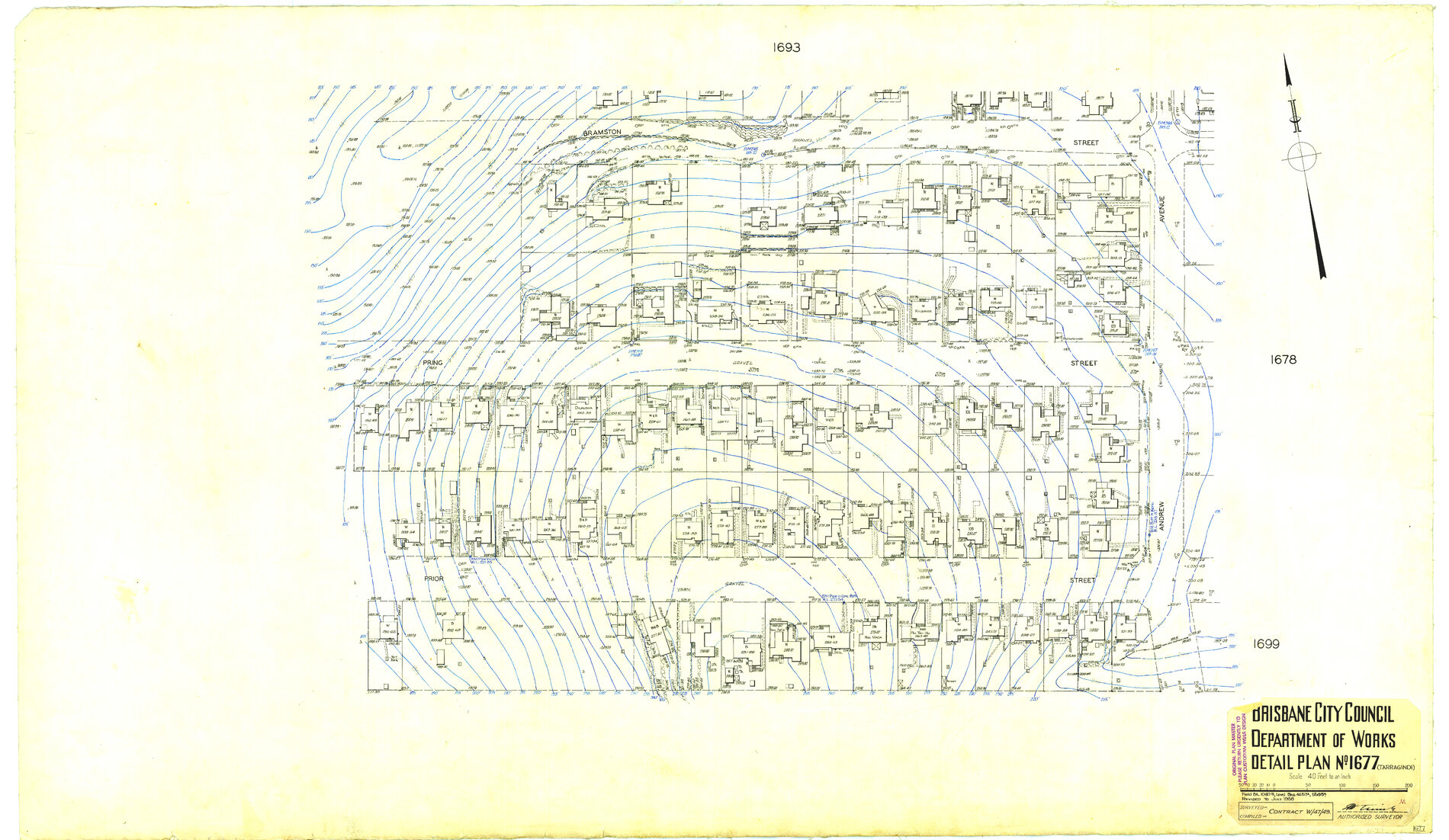 Detail Plan 1677