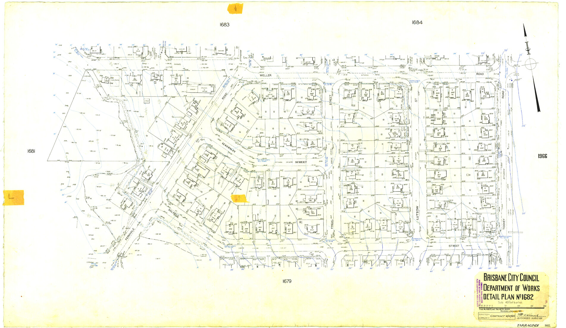 Detail Plan 1682