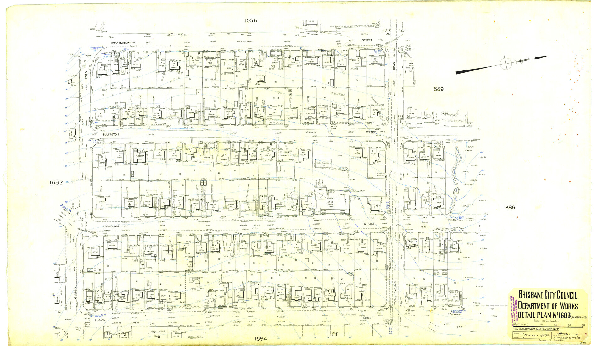 Detail Plan 1683