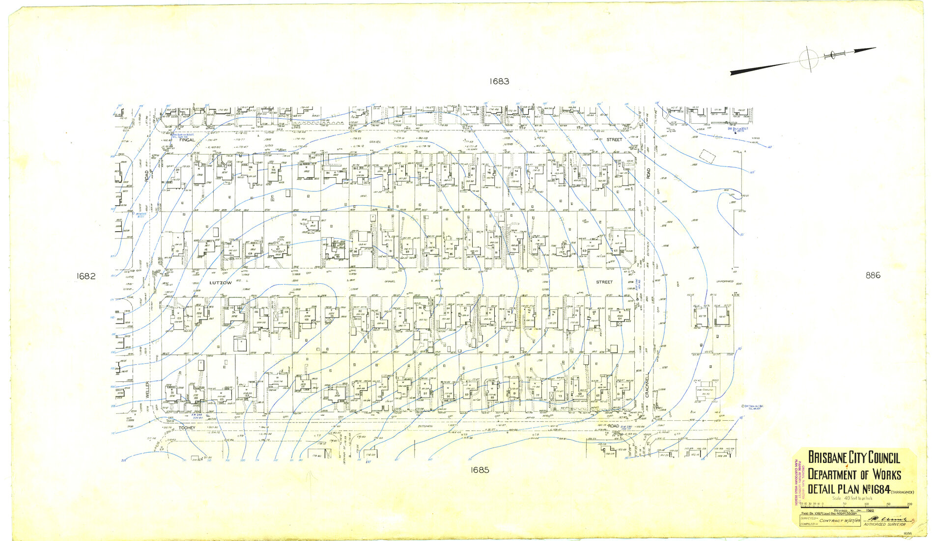 Detail Plan 1684