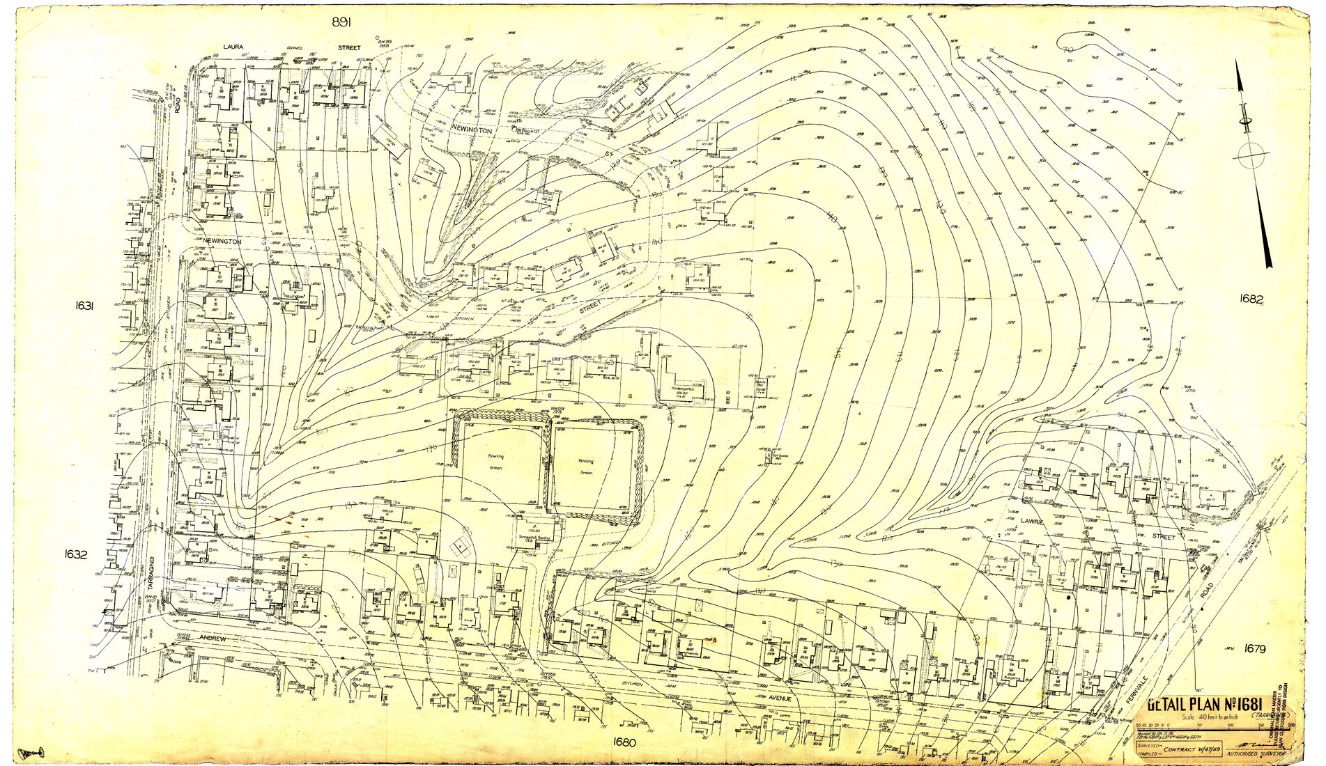 Detail Plan 1681