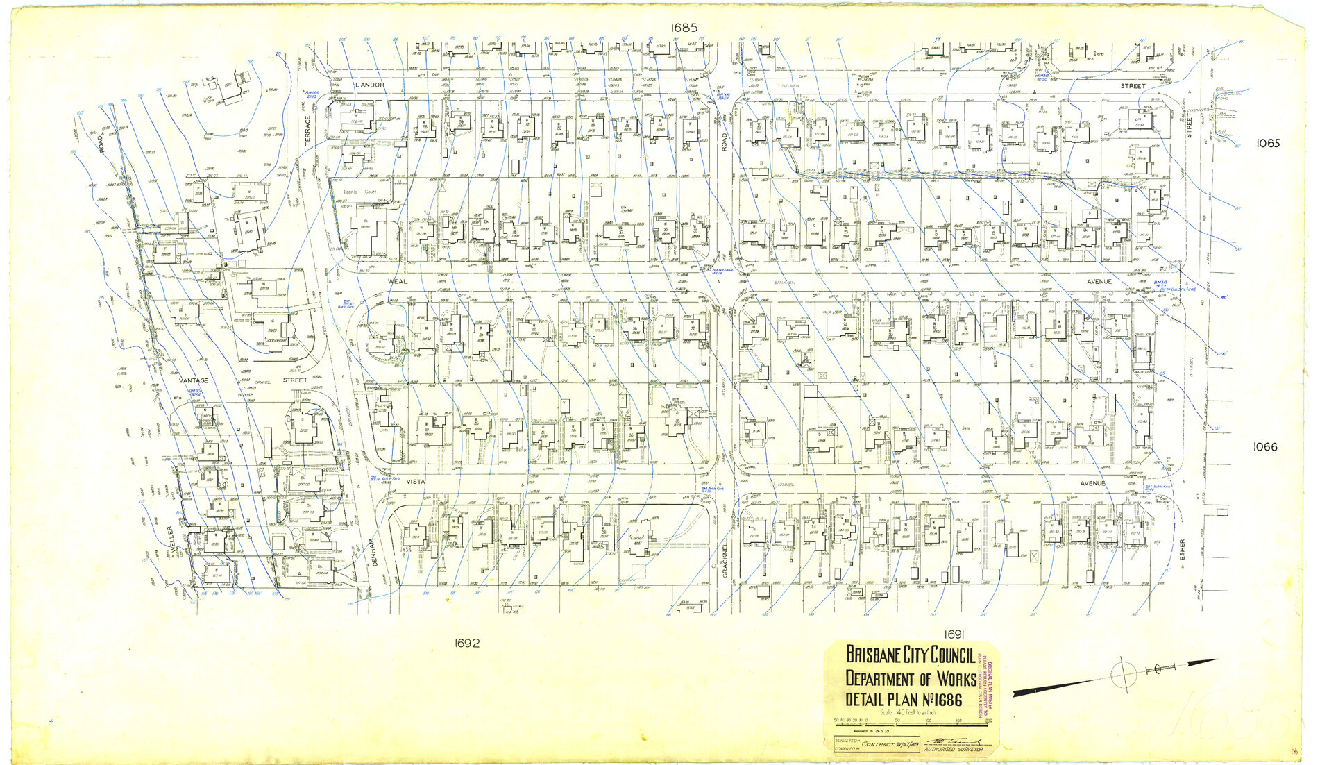 Detail Plan 1686