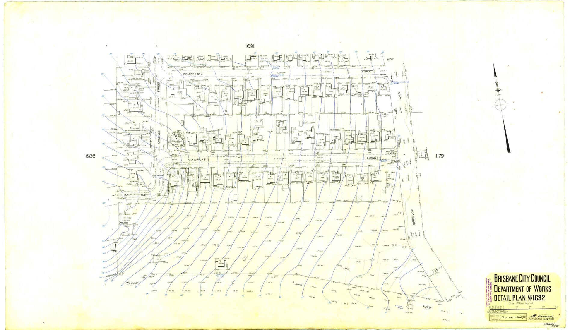 Detail Plan 1692