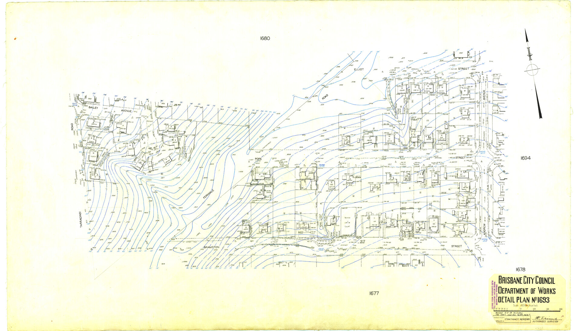 Detail Plan 1693