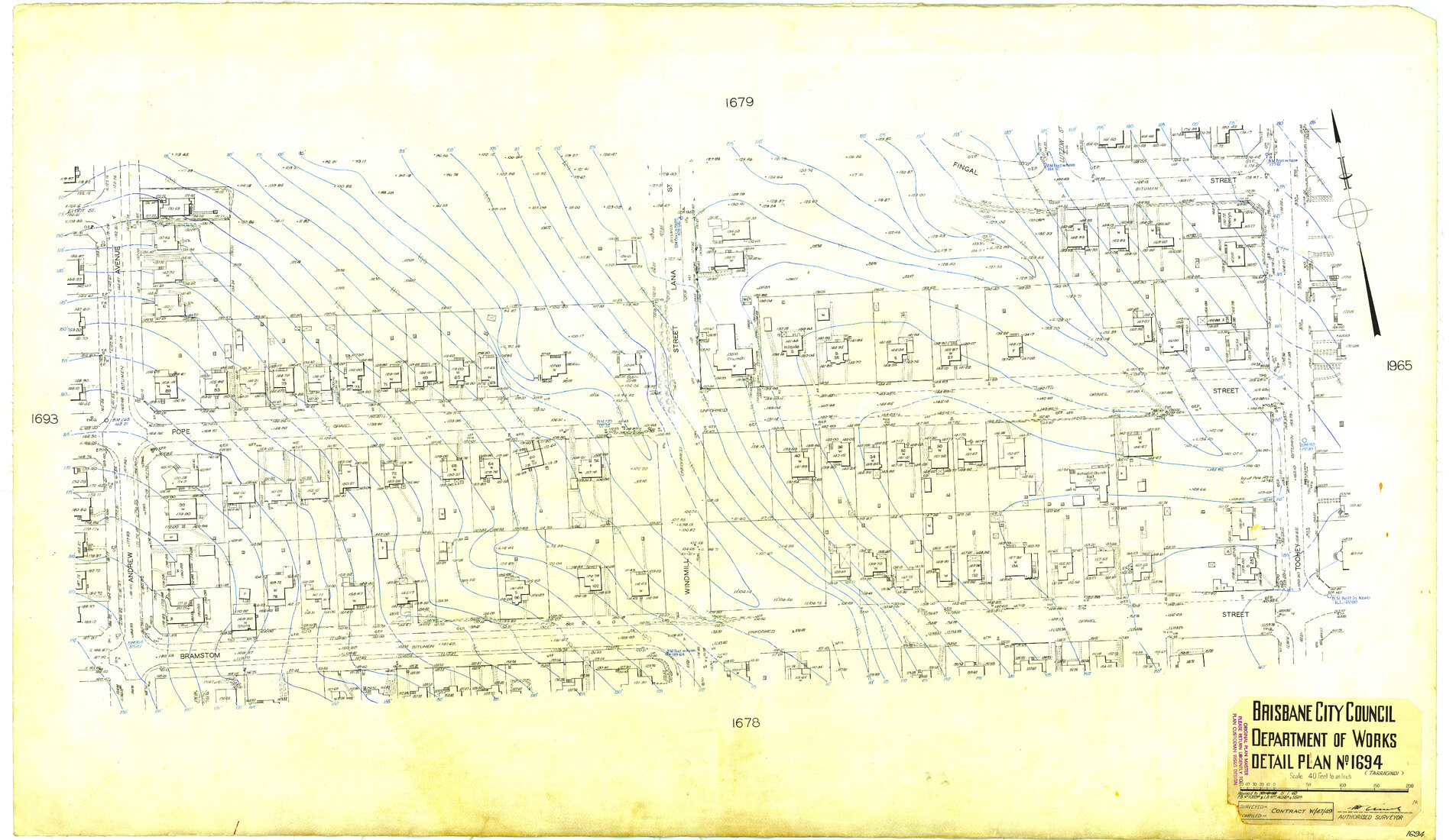 Detail Plan 1694