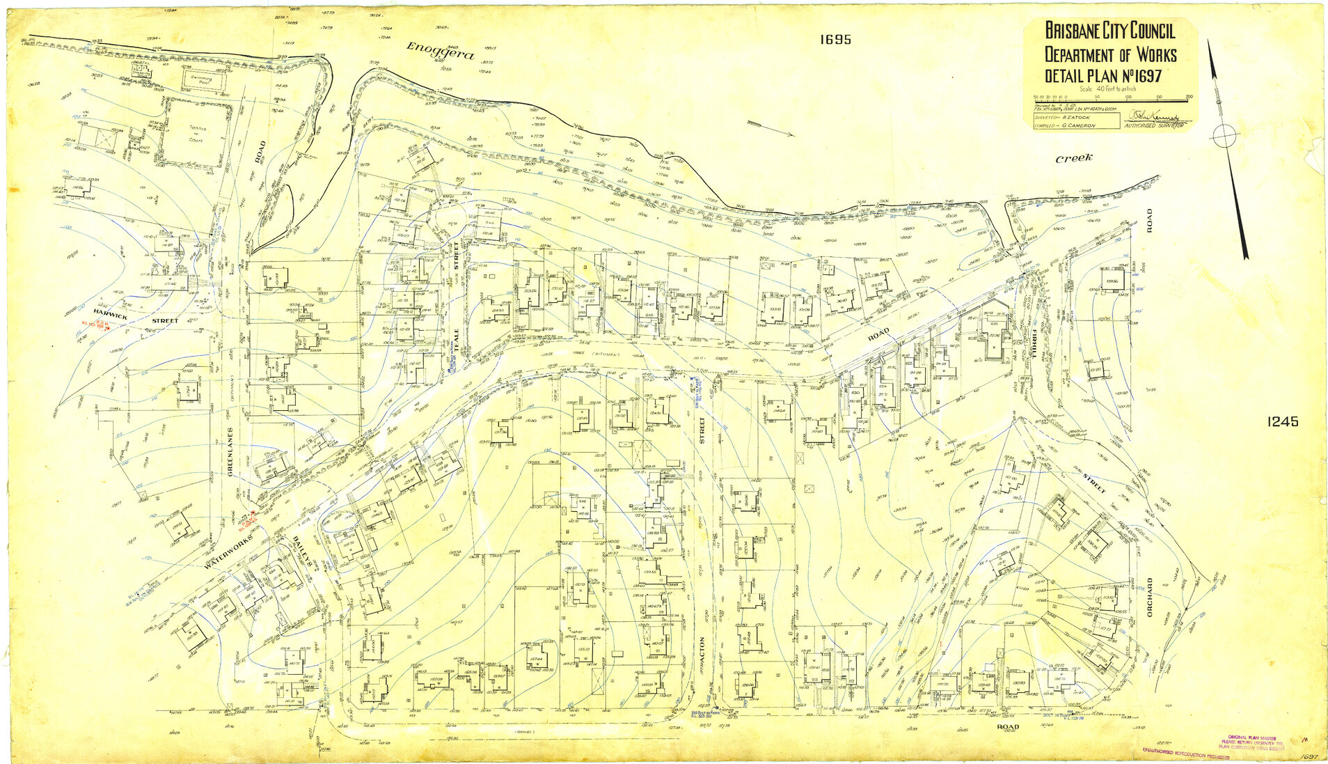 Detail Plan 1697