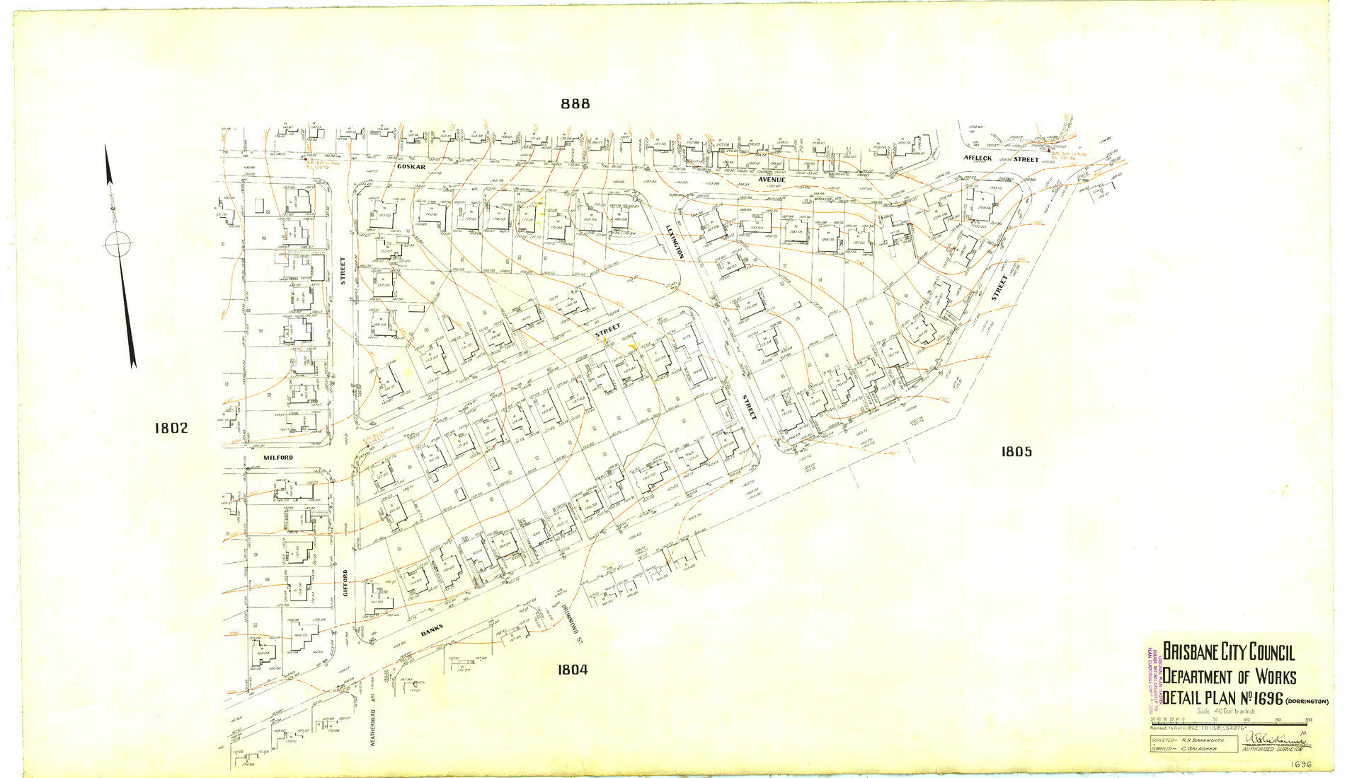Detail Plan 1696