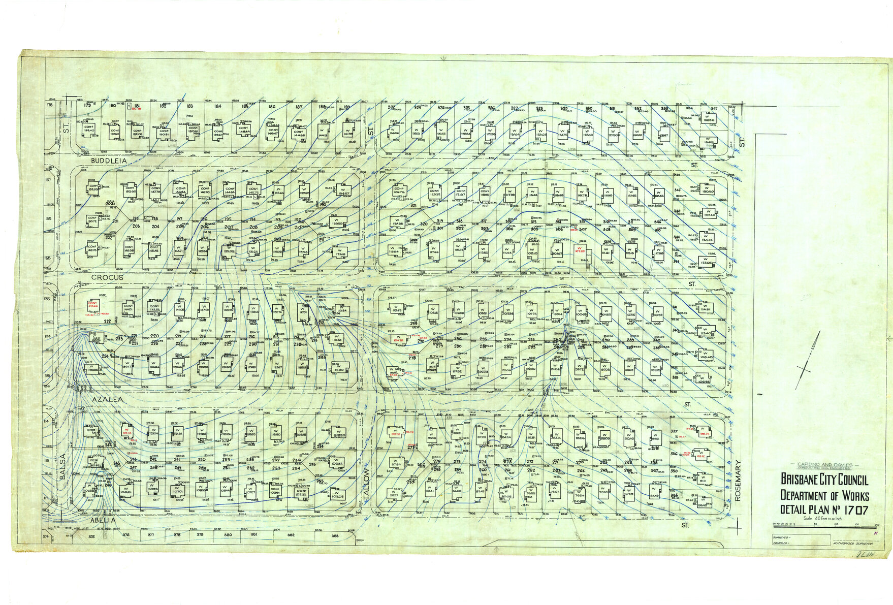 Detail Plan 1707