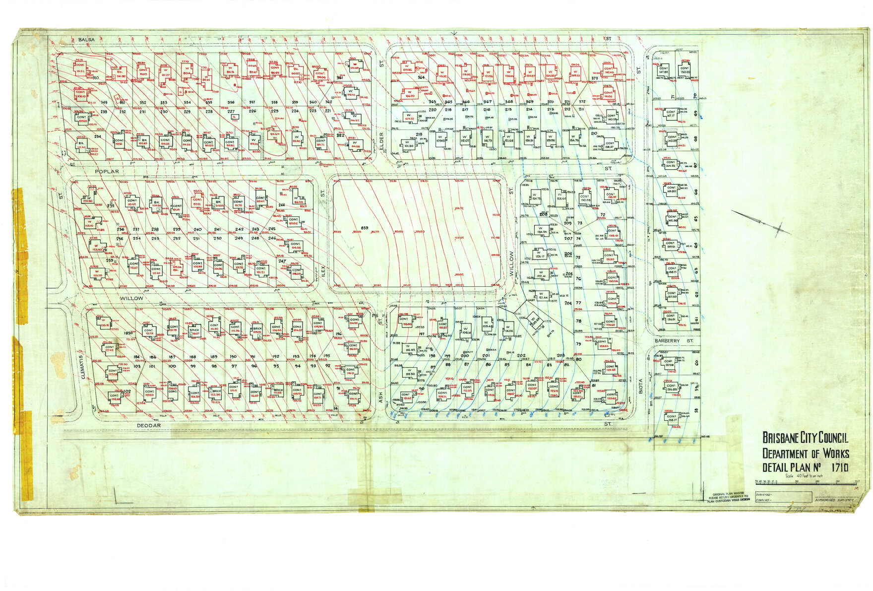 Detail Plan 1710