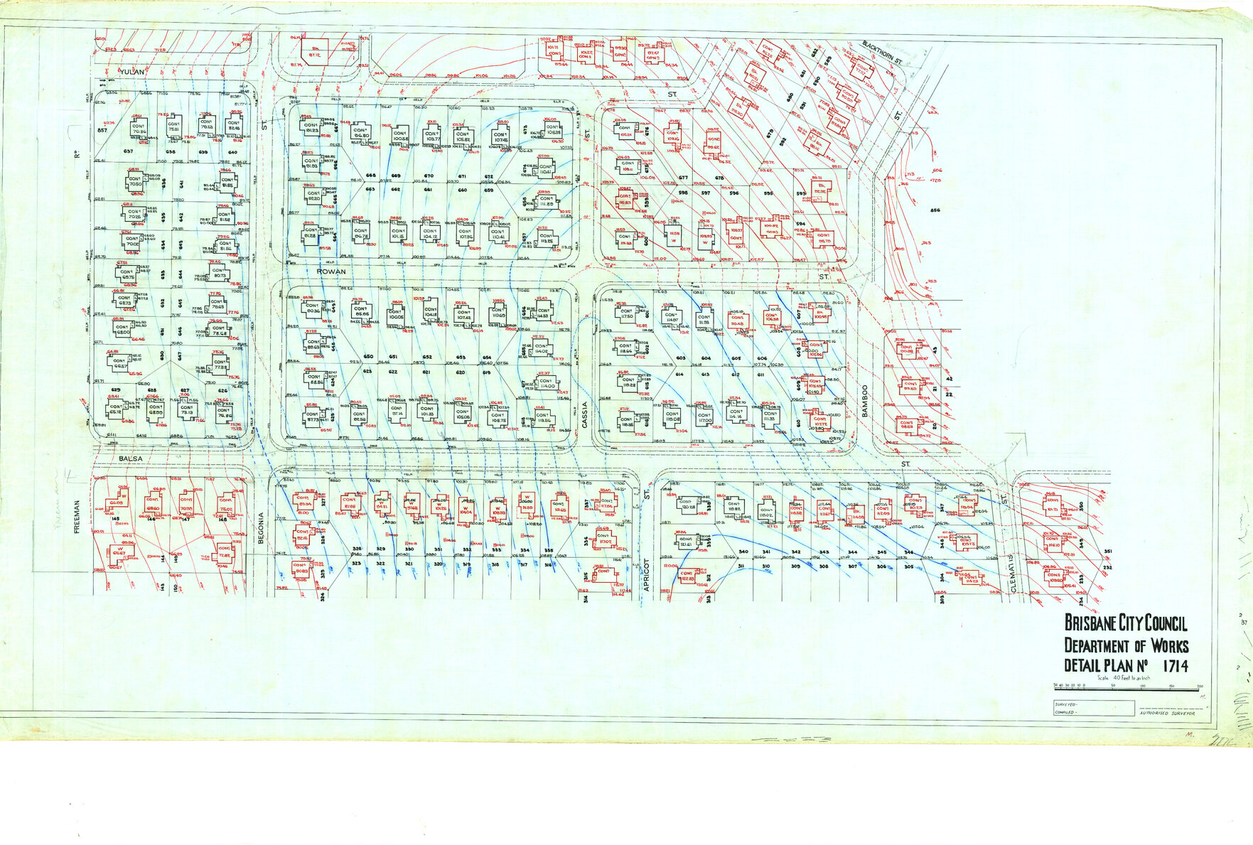 Detail Plan 1714