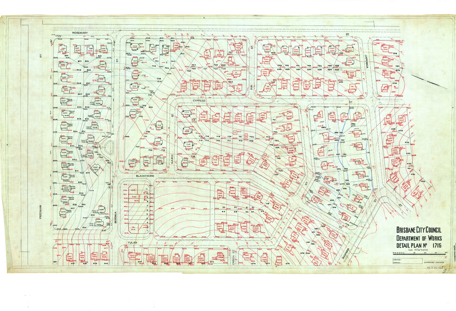 Detail Plan 1715
