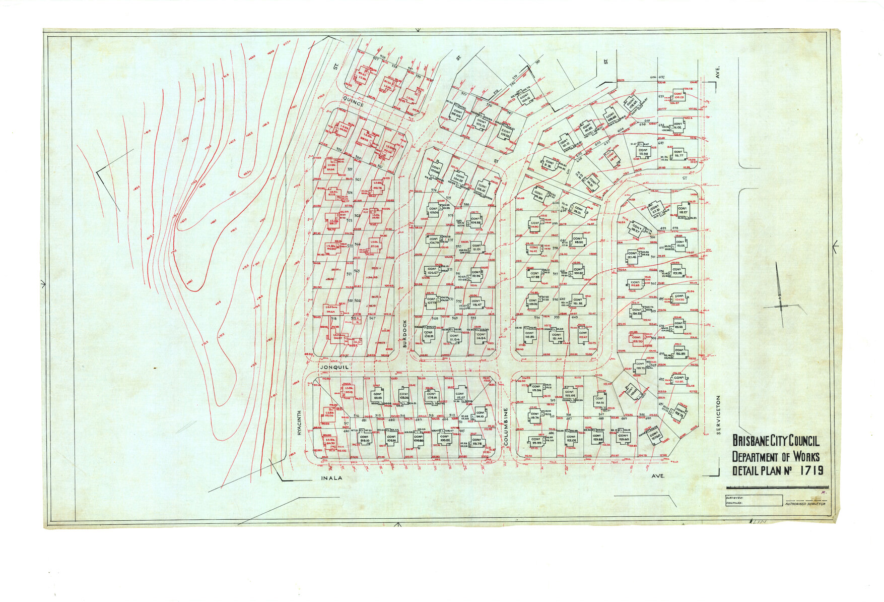 Detail Plan 1719