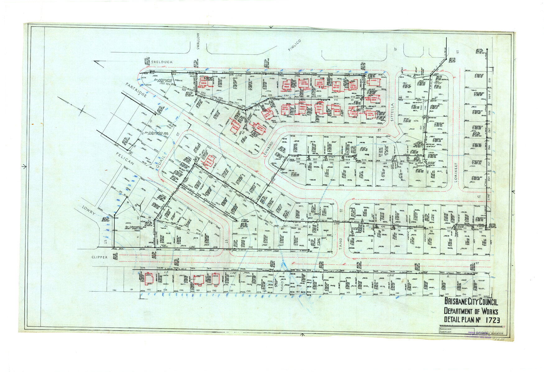 Detail Plan 1723